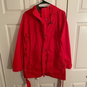 Pink Columbia Rain Jacket